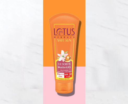 Best Sunscreen For Face- Lotus Herbals