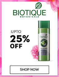 Biotique Upto 25% off
