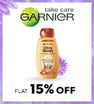 Garnier Flat 15% off