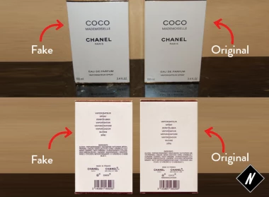 Chanel COCO Mademoiselle FALSO vs ORIGINAL 