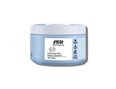 Nykaa Naturals Fermented Rice Water & Bamboo Paraben & Sulphate Free Hair Mask