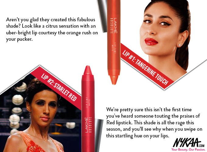 Catch the Lakme Absolute Lip Pout two tone trend - 2