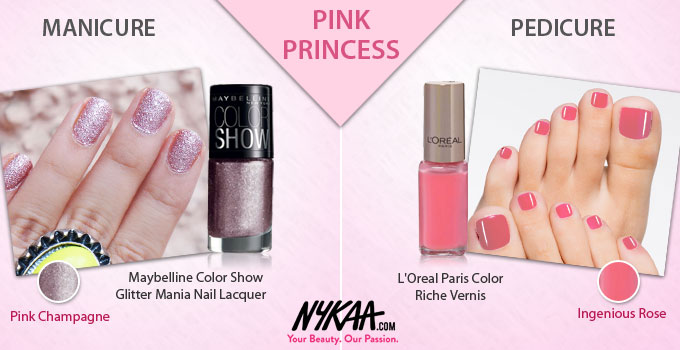 Manicure ideas- pink princess
