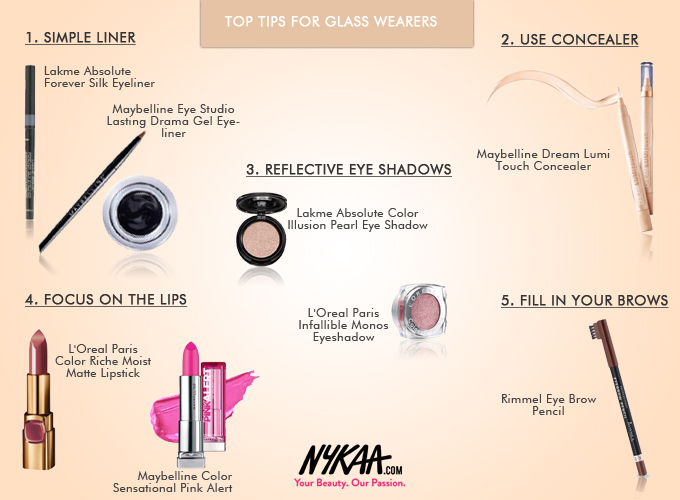 Makeup tips for girls who wear glasses - 2