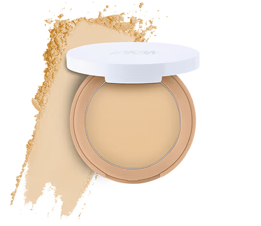 Nykaa All Day Matte 12Hr Oil Control Face Compact Powder With SPF 15 PA ++ - Beige 03