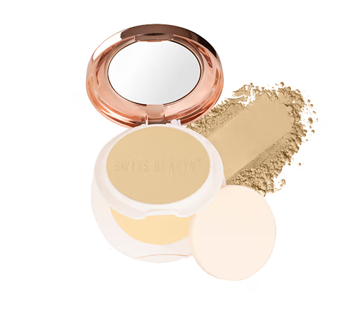 Swiss Beauty Oil Control Compact Powder - 03 Natural Nude