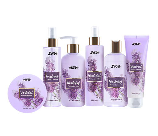 Wanderlust French Lavender Bath & Body Self Care Gift Sets & Combos For Men And Women

