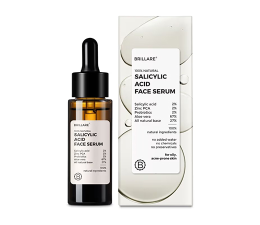 Brillare Salicylic Acid Face Serum For Oily, Acne Prone Skin