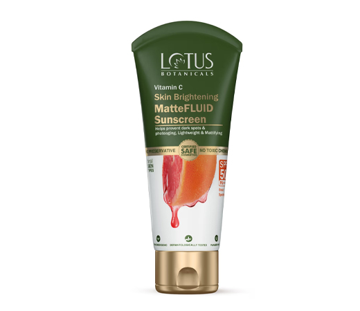 Lotus Botanicals Vitamin C Matte Fluid Sunscreen