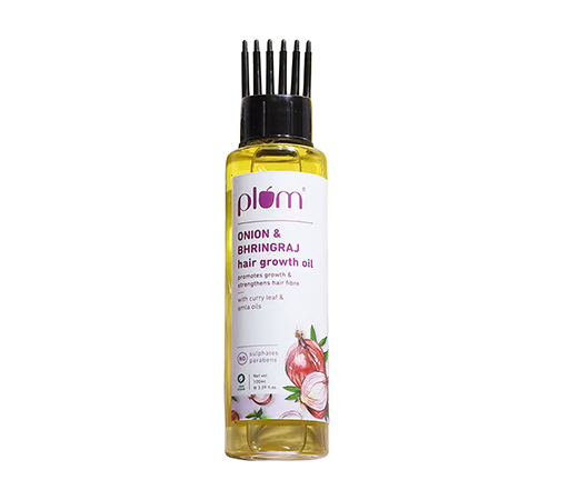 Plum onion hair oil