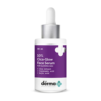 The Derma Co. 10% Cica-glow Face Serum With Tranexamic Acid & Kojic Acid For Glowing Skin
