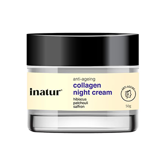 Inatur Anti - Ageing Collagen Night Cream With Hibiscus
