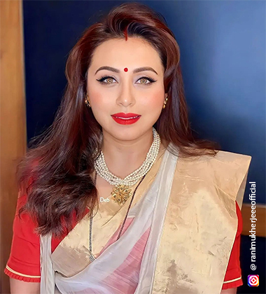 Rani Mukherjee in bold makeup