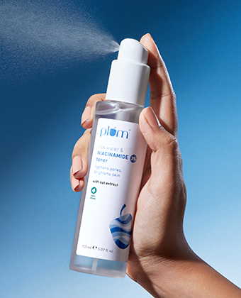 Plum 3% Niacinamide Toner With Rice Water, For Pores & Blemishes, Normal To Oily Skin Type