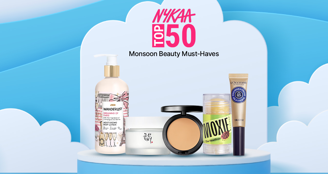 Nykaa Top 50: Frizz, Smudge, Stick? Not With This Editor Approved Monsoon Beauty Must-haves
