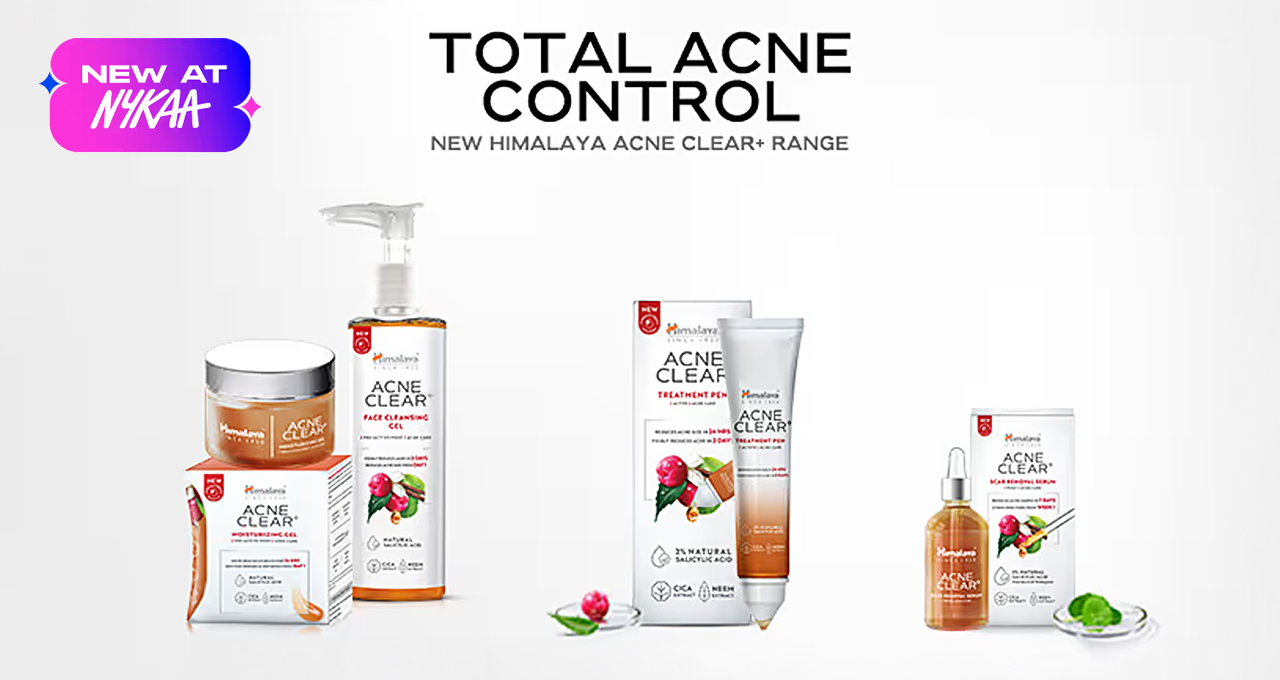 Nykaa Army-Approved, Himalaya’s Acne Clear+ Range Is the 4-Step Secret To Pimple-Free Skin