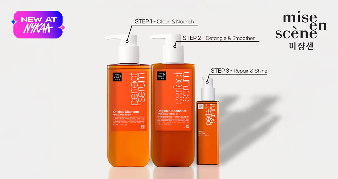 Mise En Scène Just Dropped on Nykaa, Your Glossy K-Beauty Hair Fantasy Starts Here