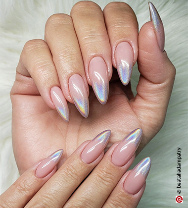 festive eye makeup - sunset soiree