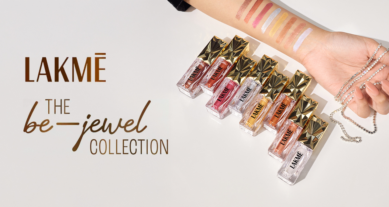Adorn Your Eyes In Just One Swipe ith The Newest Lakmē Be-Jewel Satin Eye Tints
