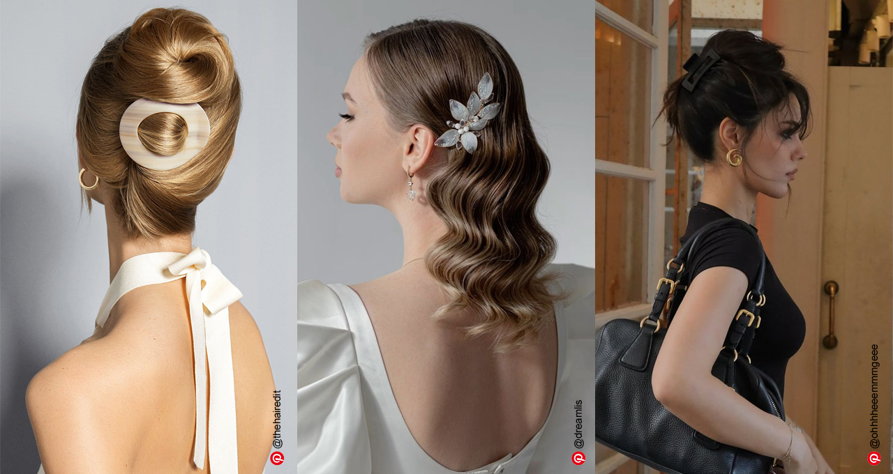 Easy Clutcher Hairstyles For Parties & Weddings
