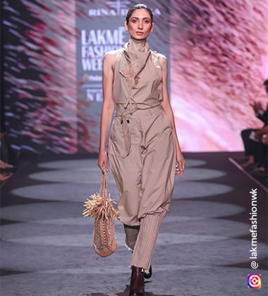 woman walking on the ramp