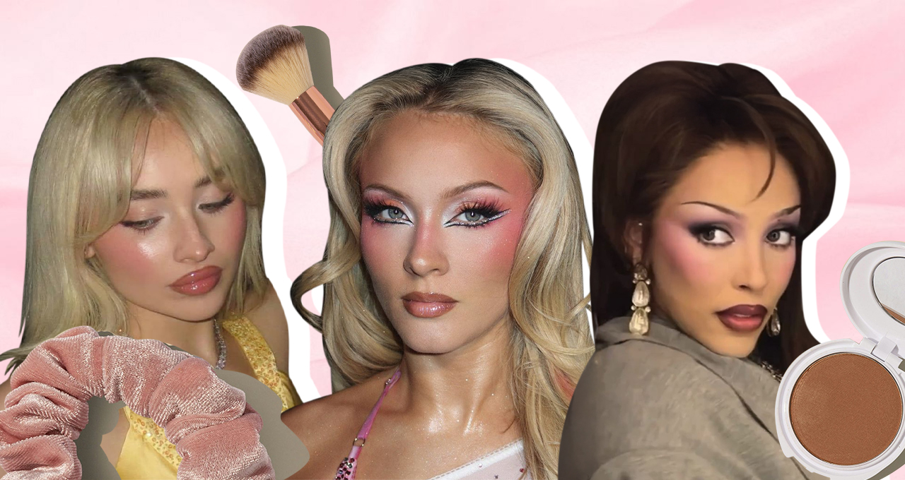 Why The Internet Can’t Stop Talking About The W-Shaped Blush Look