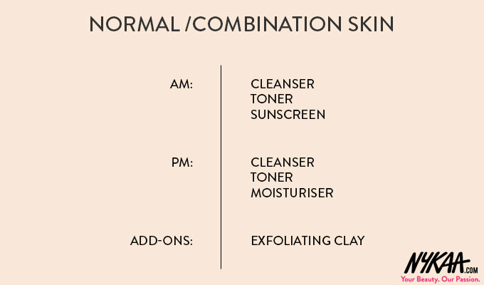 Skincare menu for all skin types - 1