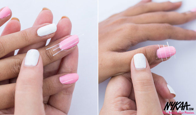 Pink Ribbon Nail Art, Perfect For Everyday Wear - 4