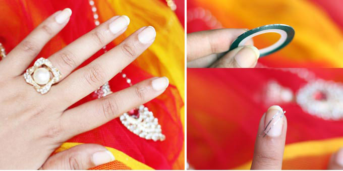 Pretty Bridal Nail Art: Brights v Pastels - 2