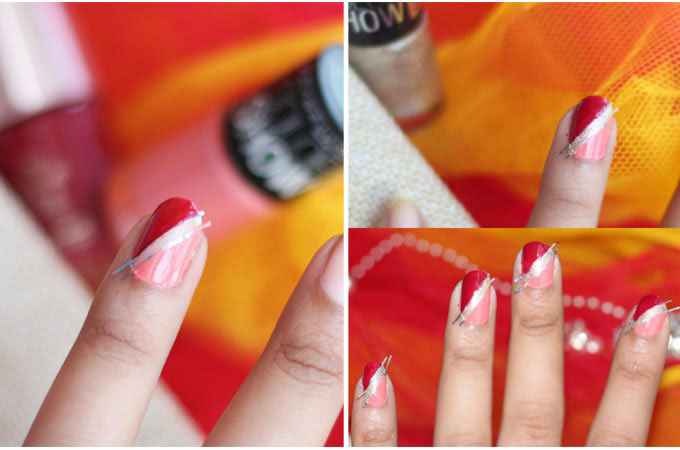 Pretty Bridal Nail Art: Brights v Pastels - 3