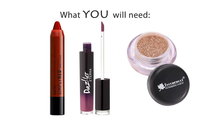 Dazzle with our DIY Glitter Lip Guide - 1