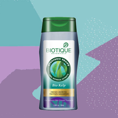Herbal hair care with Biotique Bio Kelp Protein Shampoo