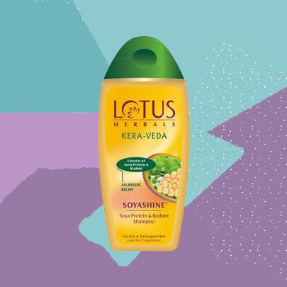 Herbal hair care with Lotus Herbals shampoo