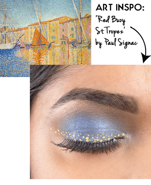 ON POINT The Artsy Makeup Trend Dotting the Runways - 2