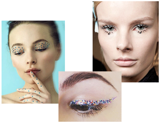 ON POINT The Artsy Makeup Trend Dotting the Runways - 5