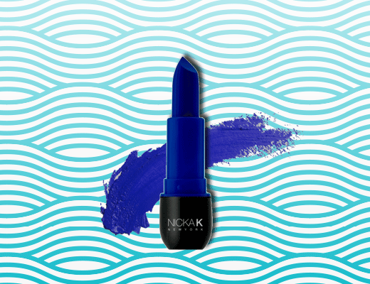 Blue Makeup – Sapphire Lipstick
