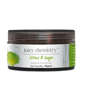 Top Foot Scrubs- Juicy Chemistry Citrus & Sage