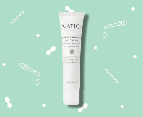 best products for sensitive skin- Natio Aromatherapy Renew Radiance Eye Cream