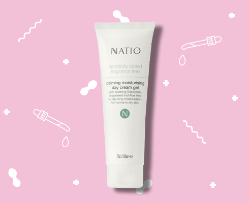 best products for sensitive skin- Natio Sensitivity tested day cream gel