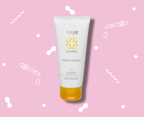 best products for sensitive skin- Kaya Sun Defense Sunscreen