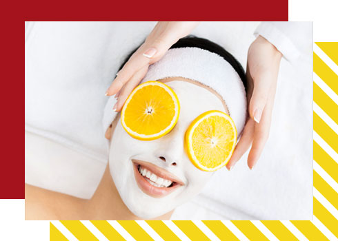 bride skin care treatment – fruit peels & brightening peels