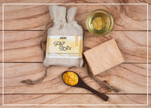 Nykaa soap- Argan Oil & Mango Butter