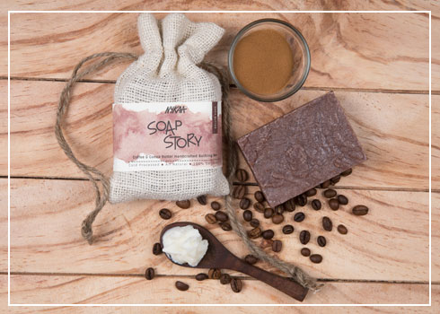 Nykaa soap- Coffee & Cocoa Butter