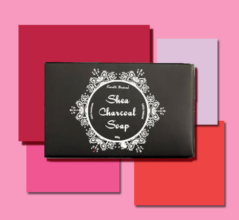 best bathing soap- Karite Buerre Charcoal Soap