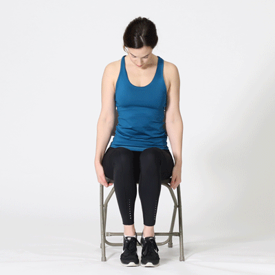 chair exercises for neck