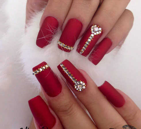 Bridal Nail Art Designs