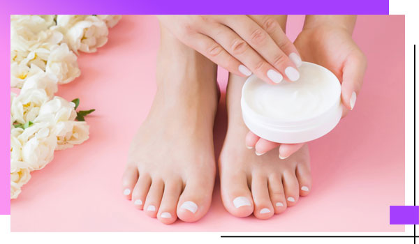 foot care tips at home- moisturizing