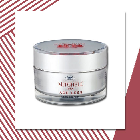Best neck creams for neck wrinkles – Mitchell USA’s Age Less Neck Therapy Refining cream