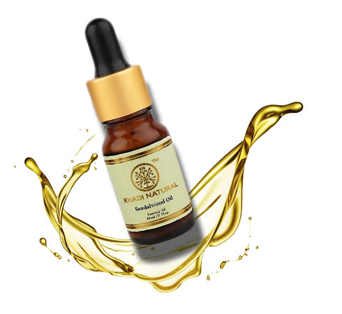 Body Oil For Dry Skin- Khadi Natural Sandalwood Essential Oil