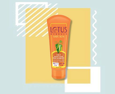 Sunscreen for Combination Skin – Lotus Herbals
